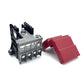 OEM Titanium Battery Relocation Kit (Evo 7-9/Universal) (8571A017+8571A018+8571A019+TI)