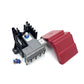 OEM Titanium Battery Relocation Kit (Evo 7-9/Universal) (8571A017+8571A018+8571A019+TI)