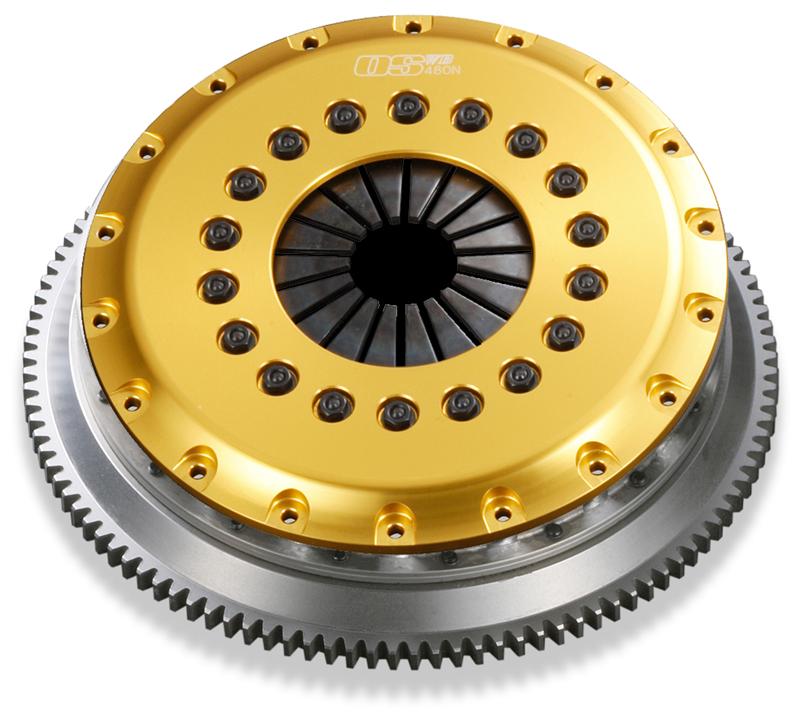 OS Giken Mitsubishi LEGNUM VR4 R Series Twin Plate w/Floating Center Hub Clutch - Req. MT101-BH50M