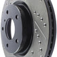 StopTech 1/02-05 Infiniti G35 (alloy disc) / 6/02-05 Nissan 350Z Slotted & Drilled Right Front Rotor