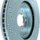 StopTech Select Sport Nissan Slotted and Drilled Front Left Rotor