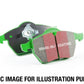 EBC 11-14 Chrysler 200 2.4 Greenstuff Rear Brake Pads