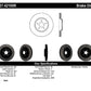 StopTech Infiniti G37 / Nissan 370Z SportStop Slotted & Drilled Front Right Rotor