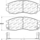 StopTech Street Touring 4/89-99 Mitsubishi Eclipse GST Front Brake Pads