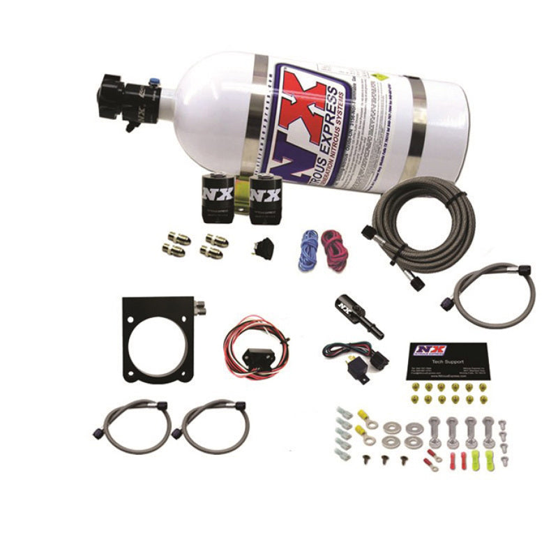 Nitrous Express Dodge 3.6L V6 Nitrous Plate Kit (50-200HP) w/10lb Bottle