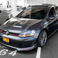 Seibon 15-20 Volkswagen Golf MK7 DV-Style Carbon Fiber Hood
