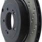 StopTech 08 Mitsubishi Evo AWD Drilled Left Rear Rotor