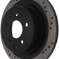 StopTech 08-09 Infiniti EX35 / 05-08 G35 / 09 G37 / 06-09 M35/M45 Drilled Right Rear Rotor