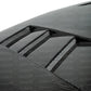 Seibon 92-95 Honda Civic 2DR/3DR TS-Style Carbon Fiber Hood