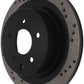 StopTech 08-09 Infiniti EX35 / 05-08 G35 / 09 G37 / 06-09 M35/M45 Drilled Left Rear Rotor