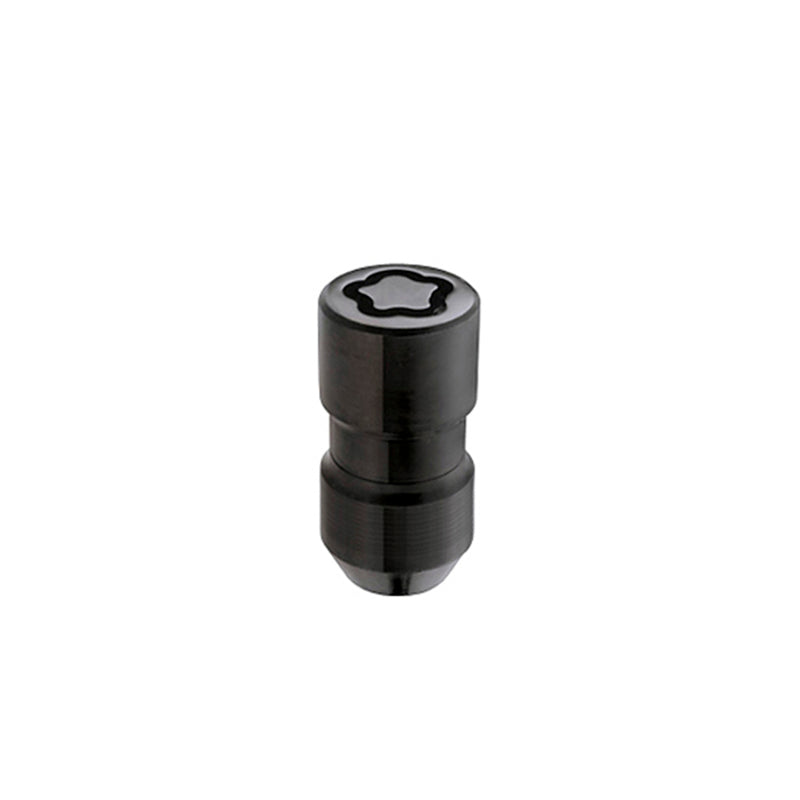 McGard Wheel Lock Nut Set - 4pk. (Cone Seat) M14X1.5 / 21mm & 22mm Dual Hex / 1.639in. L - Black