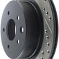 StopTech 03-05 350Z / 03-04 G35 / 03-05 G35X SportStop Slotted & Drilled Rear Right Rotor