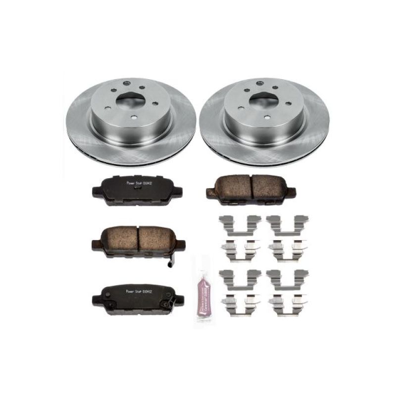 Power Stop 08-12 Infiniti EX35 Rear Autospecialty Brake Kit