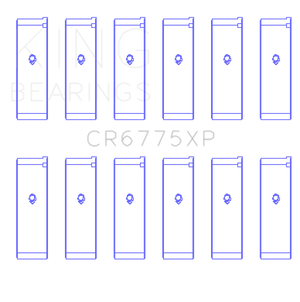King Engine Bearings Nissan VQ35DE (Size +.026) Performance Rod Bearing Set