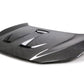 Seibon 2016-2017 Honda Civic Coupe/Sedan/Hatchback MR-Style Carbon Fiber Hood