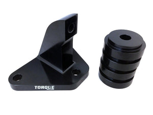 Torque Solution Mustache Bar Eliminator w/ Solid Bushings: 01-06 Mitsubishi Evolution 7/8/9