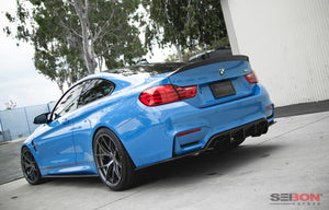 Seibon 15-18 BMW F82 M4 C-Style Carbon Fiber Rear Spoiler