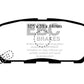 EBC 07-08 Infiniti G35 3.5 Sport Bluestuff Rear Brake Pads