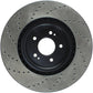 StopTech 08-16 Mitsubishi Lancer Sport Drilled Left Front Rotor