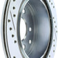 StopTech Select Sport Nissan Slotted and Drilled Left Rear Rotor