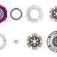 Exedy 1996-1996 Mitsubishi Lancer Evolution IV L4 Hyper Compe-R Twin Cerametallic Clutch Rigid Disc