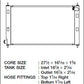 CSF 08-15 Mitsubishi Lancer Evo X Radiator