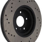 StopTech 08-09 Infiniti EX35 / 05-08 G35 / 09 G37 / 06-09 M35/M45 Drilled Right Front Rotor
