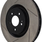 StopTech Power Slot 08-09 Evo 10 Slotted Right Front Rotor