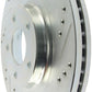 StopTech Select Sport Select Sport Nissan Slotted and Drilled Left Front Rotor