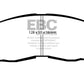 EBC 95-99 Chrysler Sebring Coupe 2.0 Yellowstuff Front Brake Pads