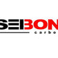 Seibon 2017 Honda Civic Type-R OE Style Gloss Carbon Fiber Rear Doors