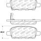 StopTech Performance 6/02-08 350z / 01-08 G35 Rear Brake Pads