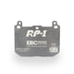 EBC Racing 2017+ Honda Civic Type-R (FK8) RP-1 Front Race Brake Pads
