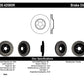 StopTech 08-09 Infiniti EX35 / 05-08 G35 / 09 G37 / 06-09 M35/M45 Drilled Right Front Rotor