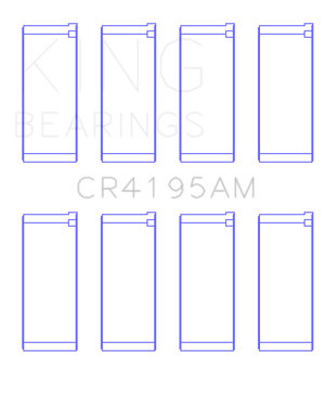 King Engine Bearings 95-02 Chrysler L4 2.0L/122 (Size +0.5) Rob Bearing Set