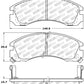 StopTech Performance 93-99 Eagle Talon 4WD / 92-04 Mitsubishi Diamante / 6/92-99 Mitsubishi Eclipse