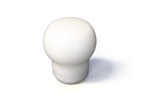 Torque Solution Fat Head Delrin Shift Knob (White): Universal 10x1.5