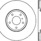 StopTech Drilled Sport Brake Rotor