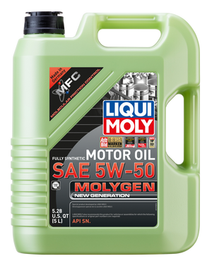 LIQUI MOLY 5L Molygen New Generation Motor Oil SAE 5W50