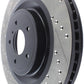 StopTech Infiniti G37 / Nissan 370Z SportStop Slotted & Drilled Front Right Rotor
