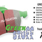 EBC 11-14 Chrysler 200 2.4 Greenstuff Rear Brake Pads