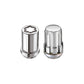 McGard SplineDrive Tuner 4 Lug Install Kit w/Locks & Tool (Cone) M12x1.5 / 13/16 Hex - Chrome (CS)