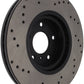 StopTech 08-09 Infiniti EX35 / 05-08 G35 / 09 G37 / 06-09 M35/M45 Drilled Left Front Rotor