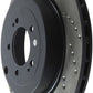 StopTech 08 Mitsubishi Evo AWD Drilled Right Rear Rotor