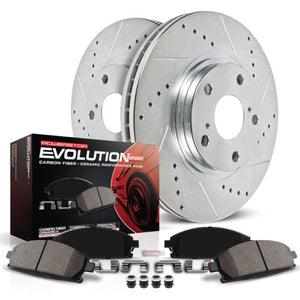 Power Stop 03-06 Mitsubishi Lancer Front Z23 Evolution Sport Brake Kit