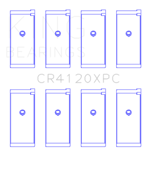 King Engine Bearings 1992+ Mitsubishi 4G63/4G64 EVO I-IV (Size 0.5) Connecting Rod Bearing Set