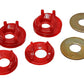 Energy Suspension 95-99 Mitsubishi Eclipse FWD/AWD Red Motor Mount Inserts (2 Torque Mount Positions