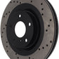 StopTech 08-09 Infiniti EX35 / 05-08 G35 / 09 G37 / 06-09 M35/M45 Drilled Left Front Rotor