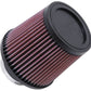 K&N Filter Universal Rubber Filter-Rd Tapered 3in Flange ID x 6in Base OD x 5in Top OD x 5.563in H