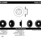 StopTech 08-09 Infiniti EX35 / 05-08 G35 / 09 G37 / 06-09 M35/M45 Drilled Right Rear Rotor